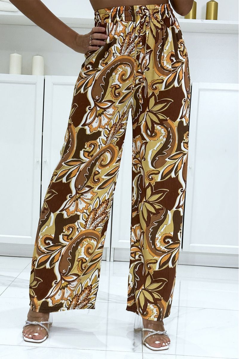 Pantalon femme palazzo