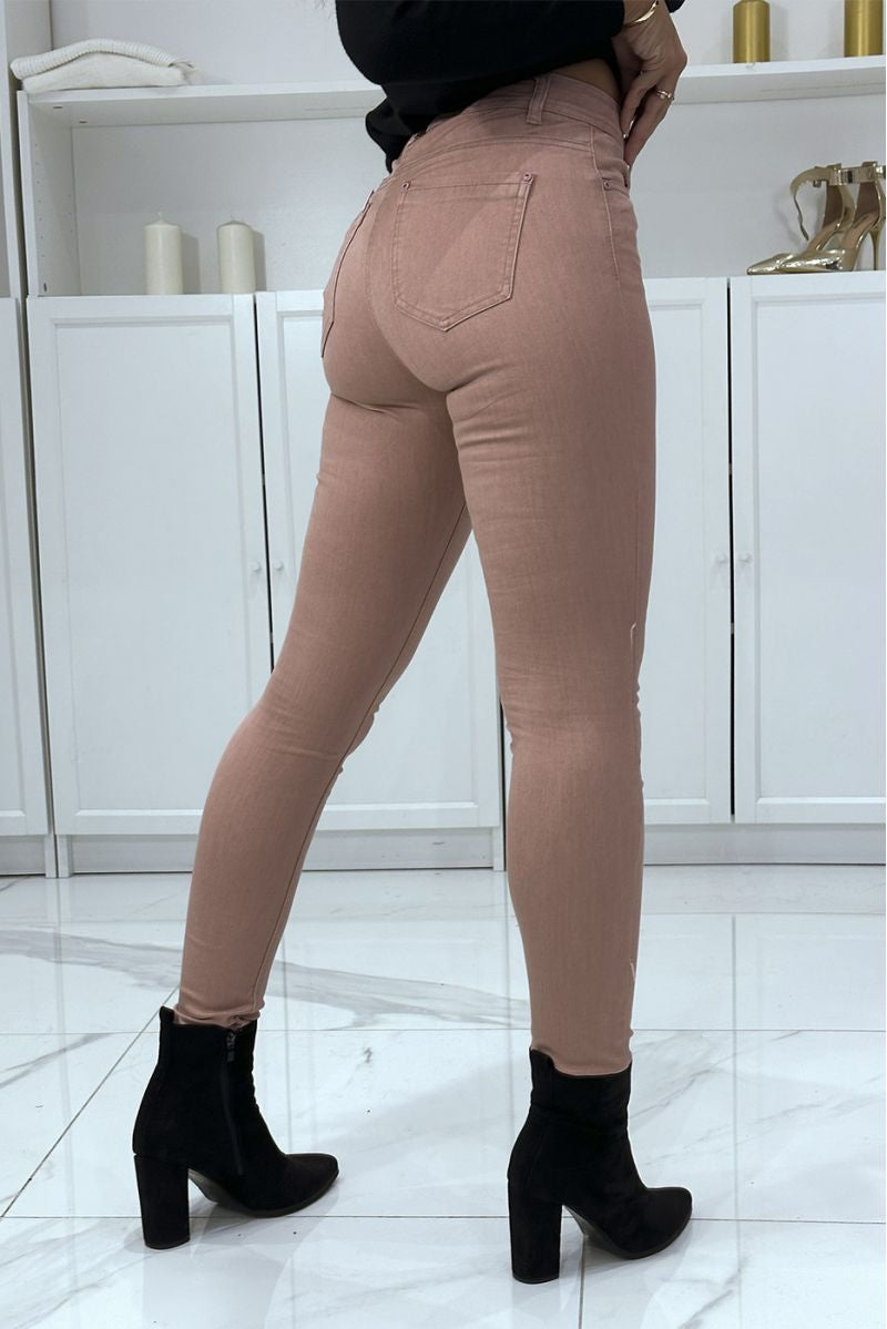 Pantalon rose femme