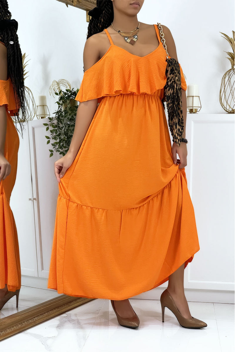 Robe orange 