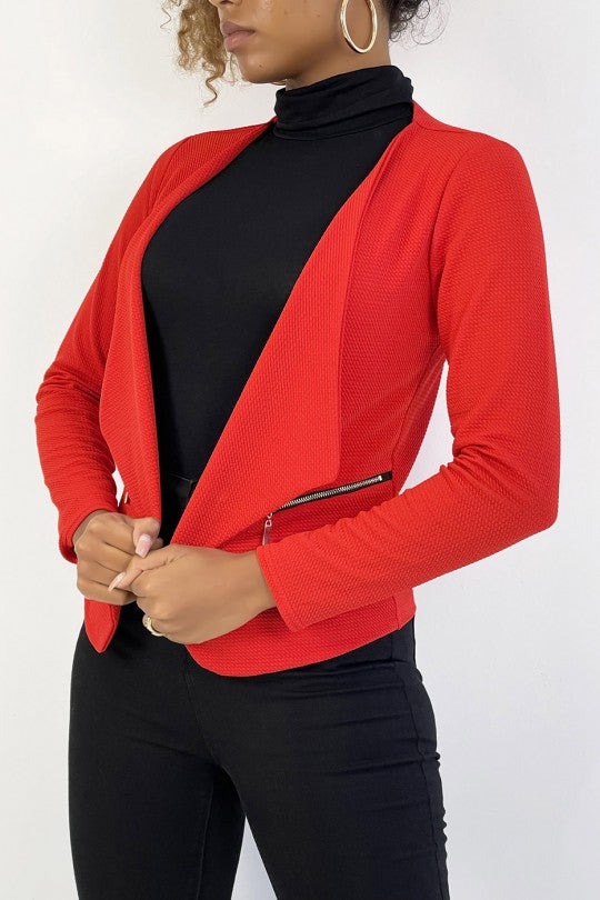 Blazer rouge