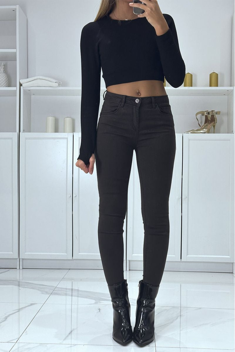 Jeans slim noir