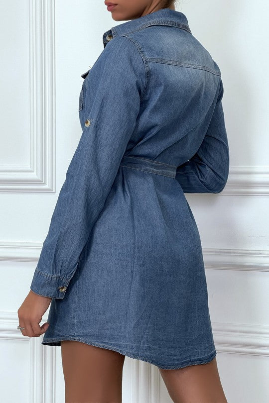 robe en jean 