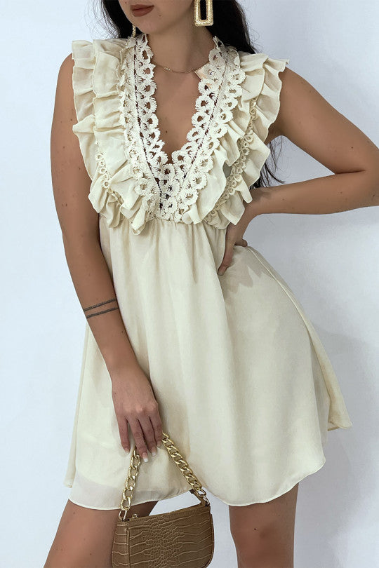 robe beige